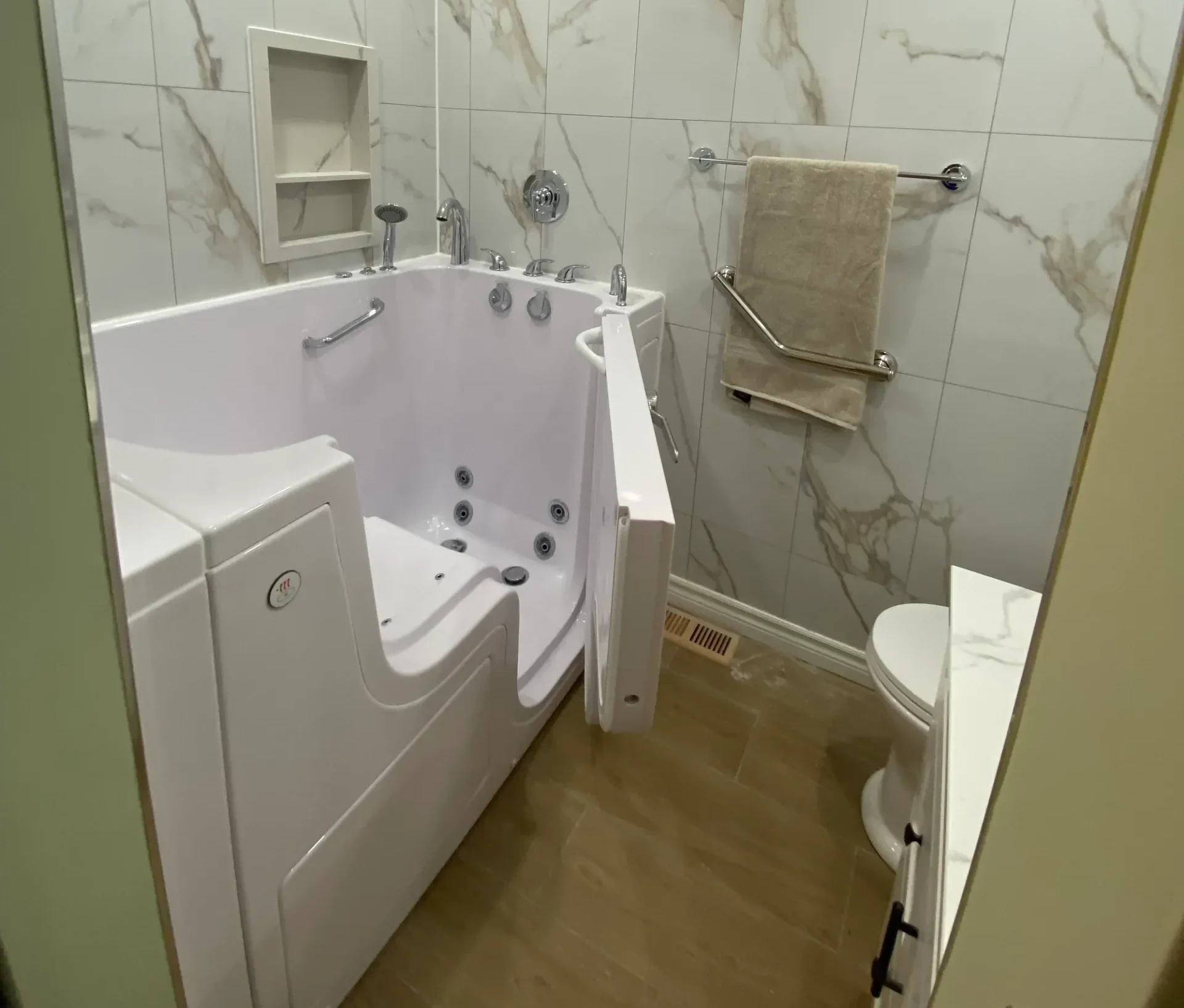 accessible walk-in bathtub